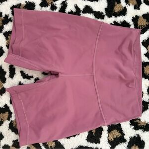 lululemon athletica High-Rise Bike Shorts in Dusty Rose